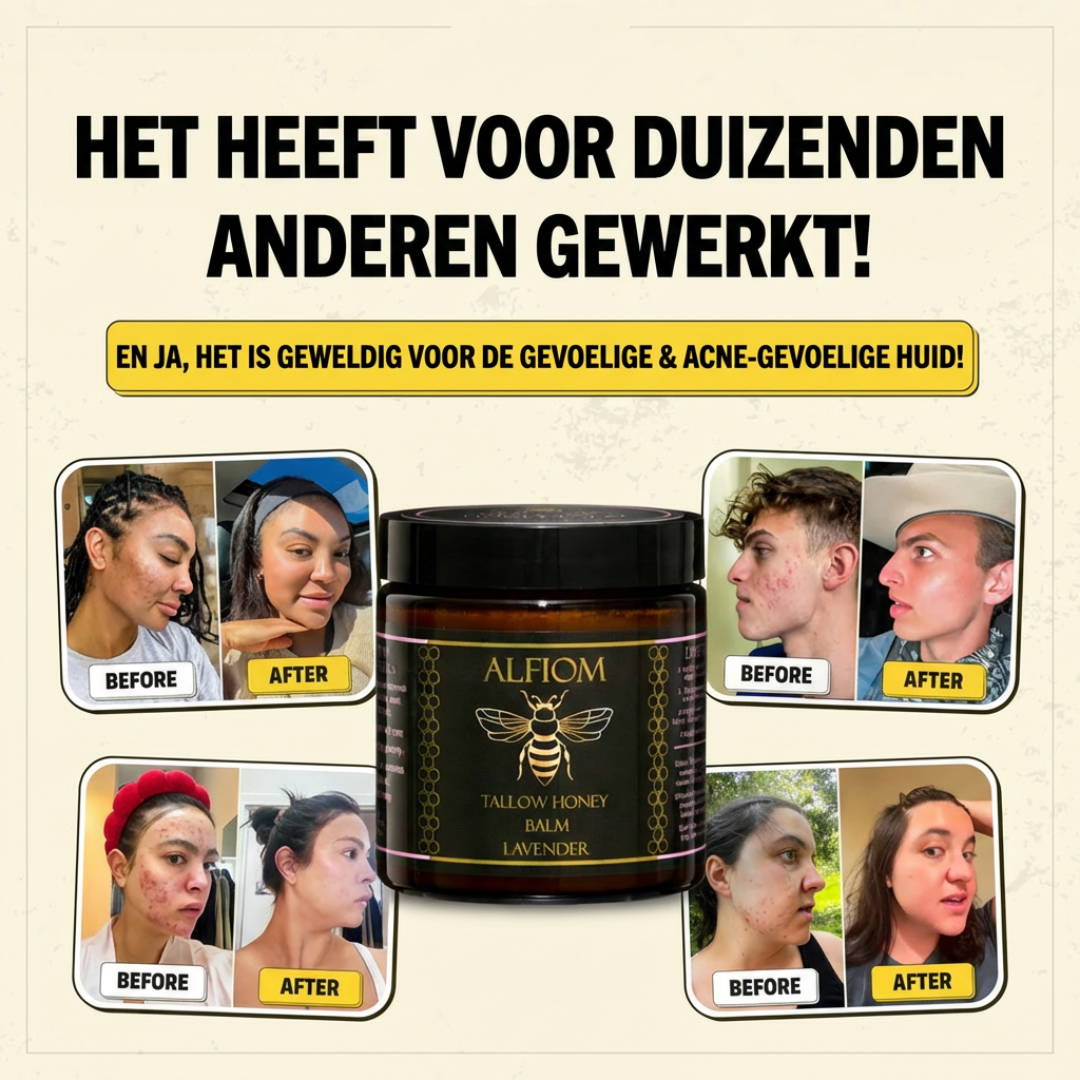 Alfiom Organische Talg Honing Balsem