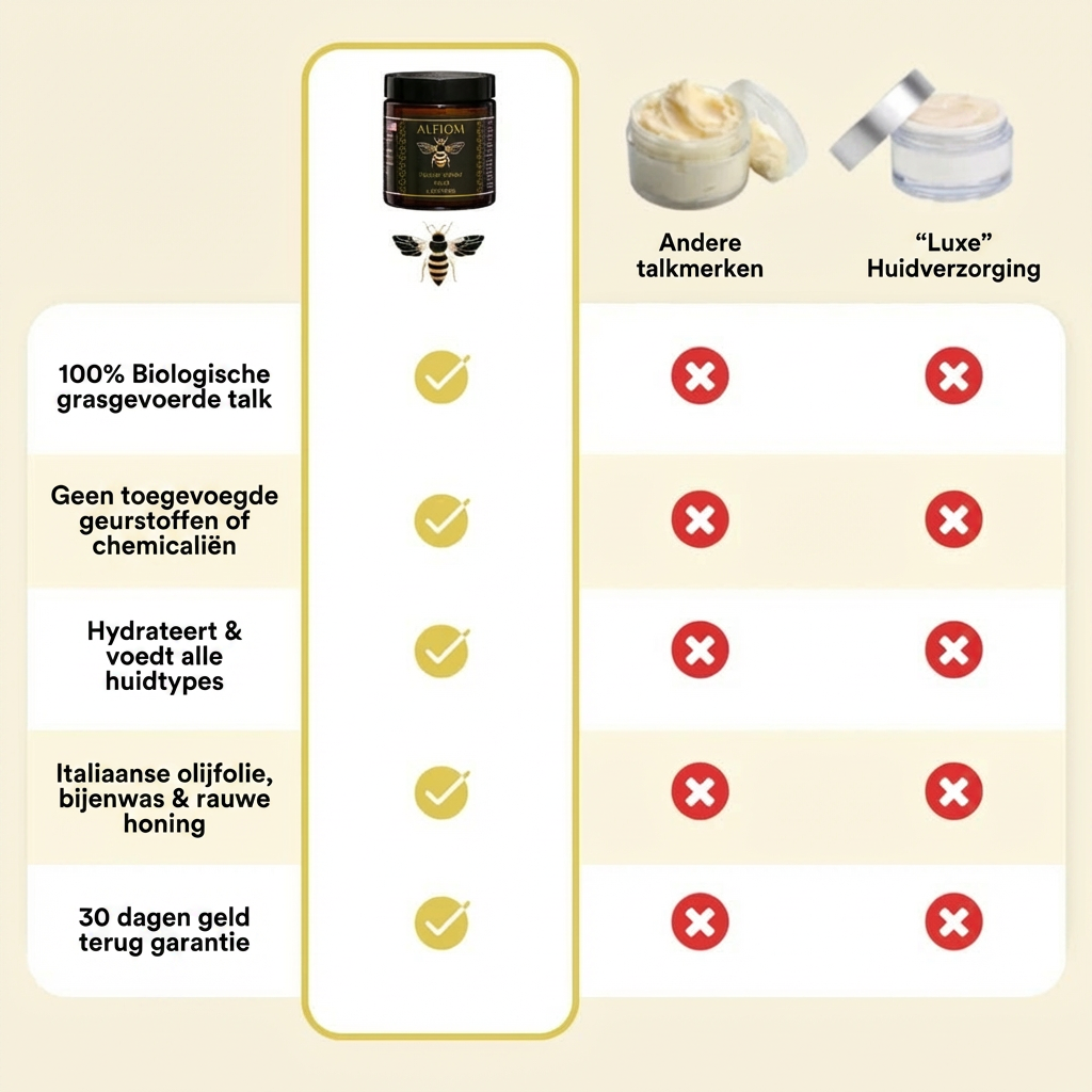 Alfiom Organische Talg Honing Balsem